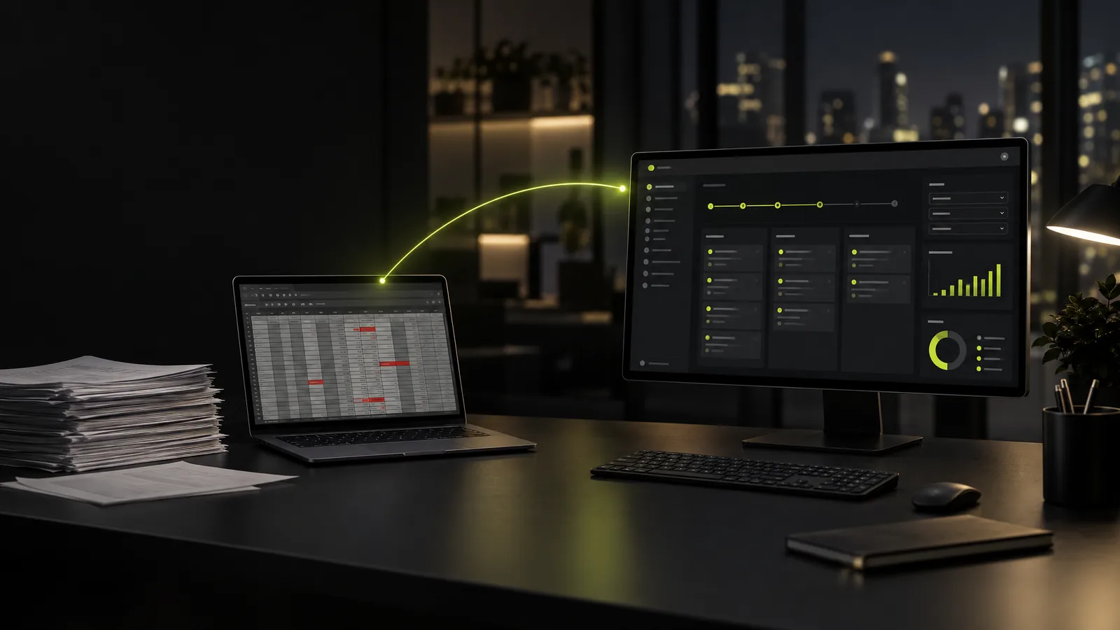 Excel yerine özel yazılım: tablodan web uygulaması paneline geçiş
