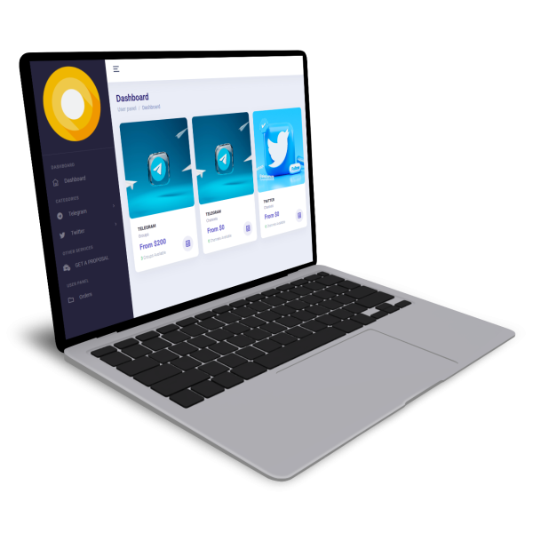 Social Media e-commerce Admin panel